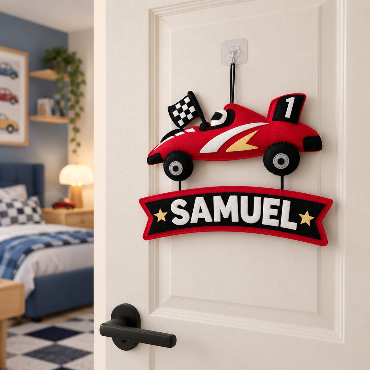 Grand Prix Personalised Car Wall Hanging