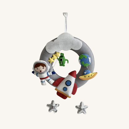 Space Explorer Astronaut Personalised Wall Hanging