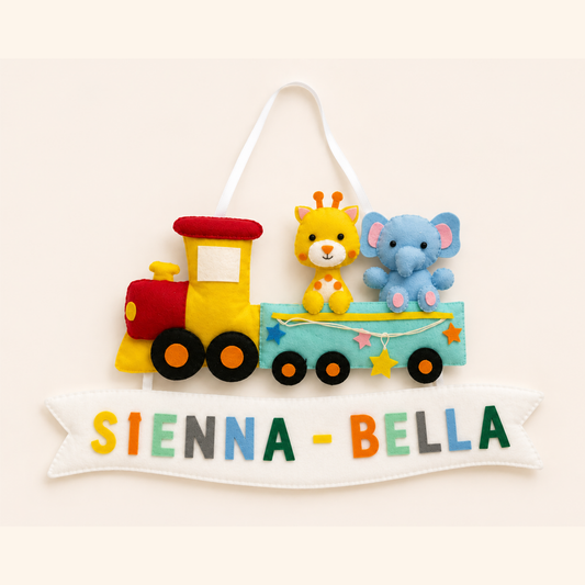 Tiny Travelers Personalised Wall Hanging