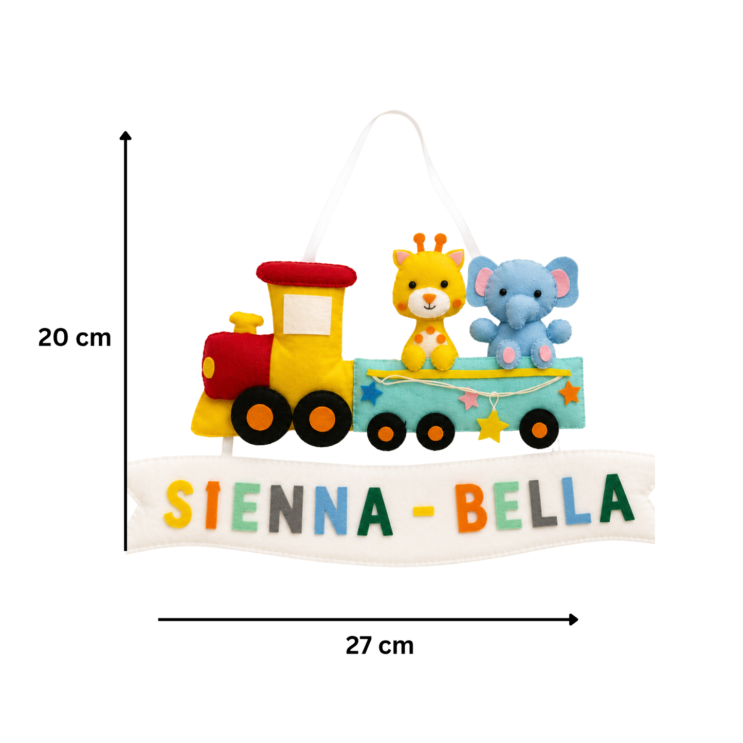 Tiny Travelers Personalised Wall Hanging