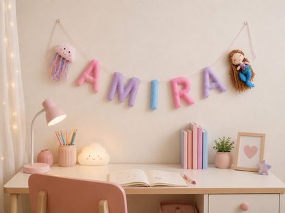 Magical Mermaid Personalised Name Garland