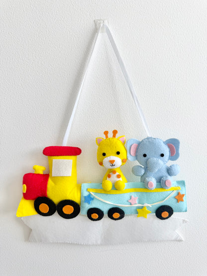 Tiny Travelers Personalised Wall Hanging