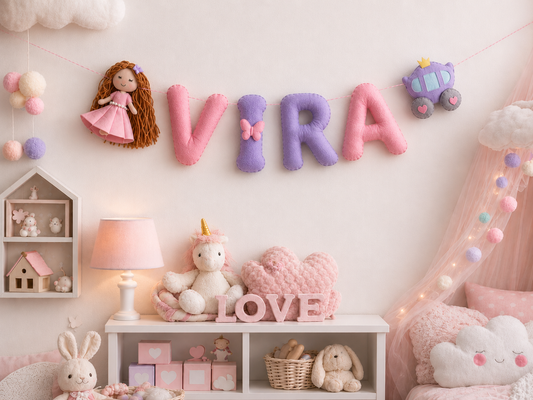 Princess Personalised Name Garland
