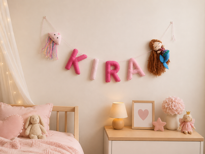Magical Mermaid Personalised Name Garland