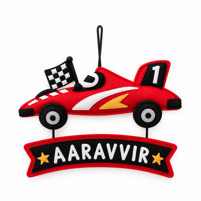 Grand Prix Personalised Car Wall Hanging