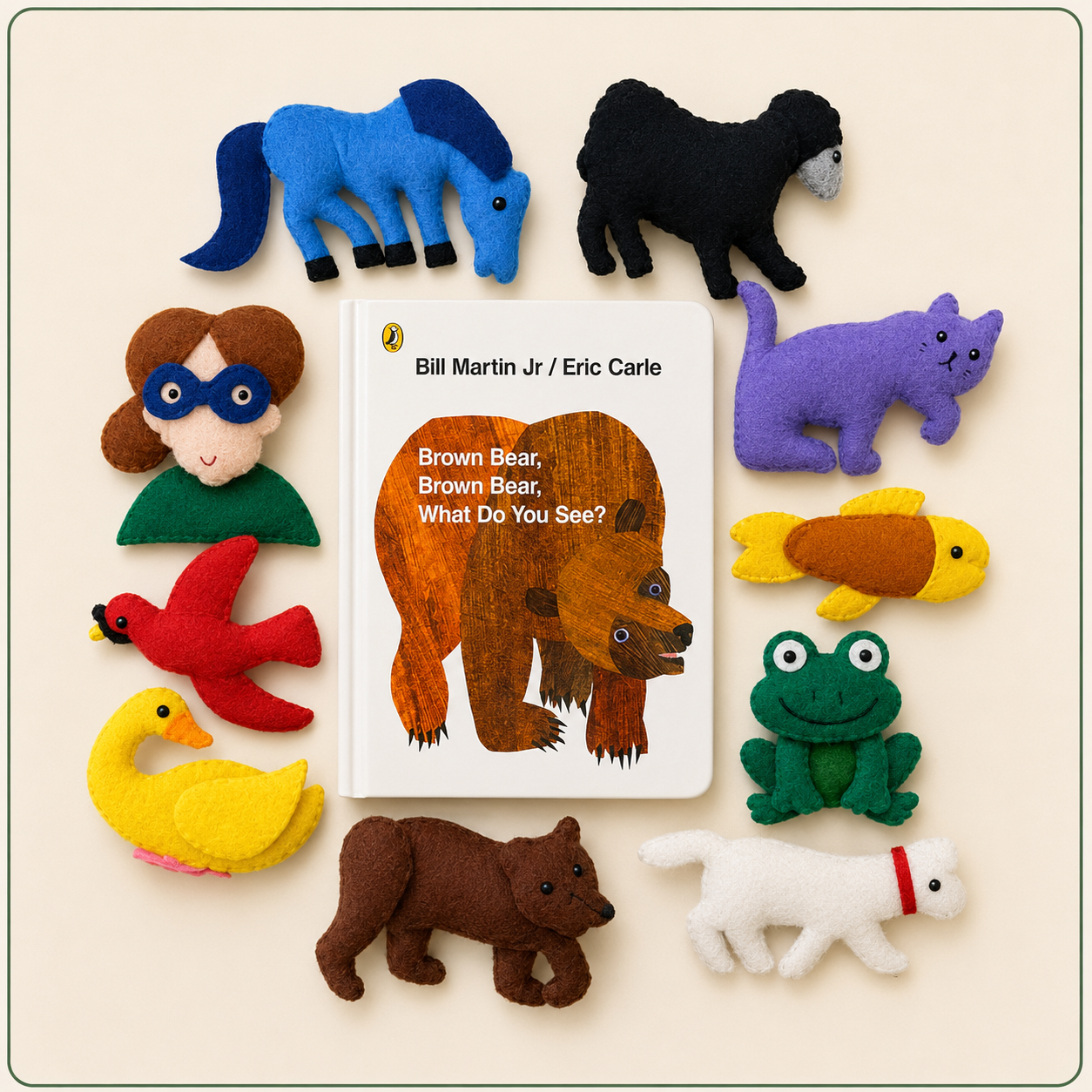 Brown Bear, Brown Bear, What do you see?