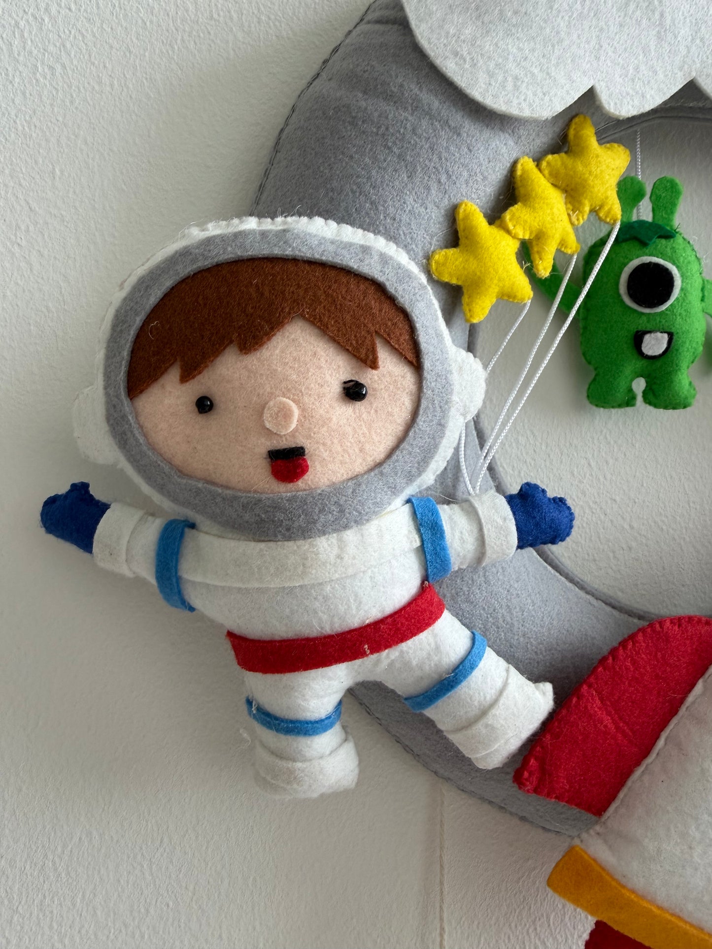 Space Explorer Astronaut Personalised Wall Hanging