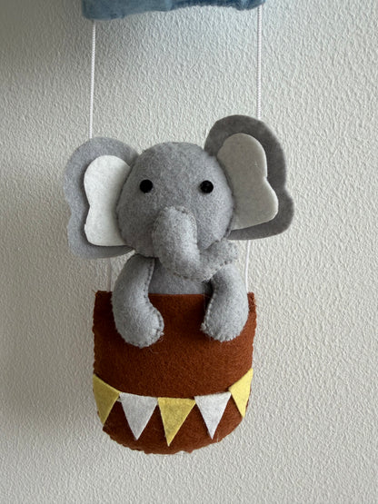 Hot Air Balloon Personalised Wall Hanging