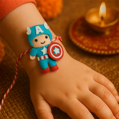 Handmade Character Rakhi for Kids