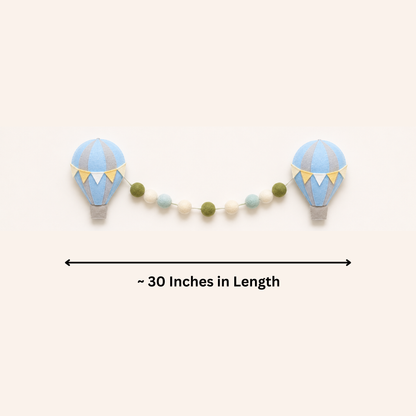 Hot Air Balloon Curtain Tie Pair
