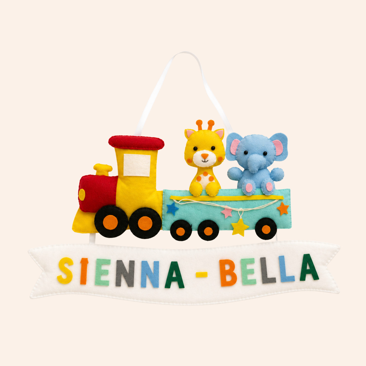 Tiny Travelers Personalised Wall Hanging